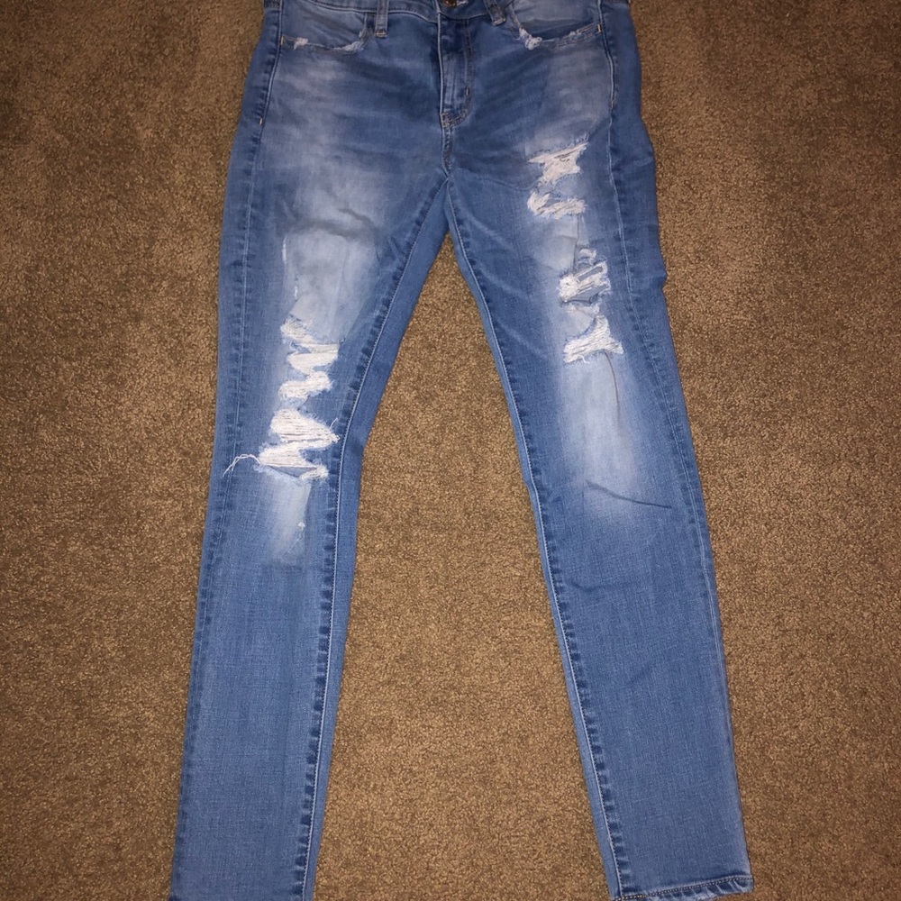 American Eagle Super Stretch Low Rise Jegging